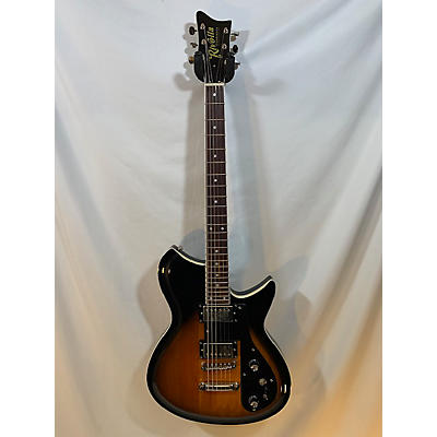 Used Rivolta Mondo Combinata 2 Tone Sunburst Solid Body Electric Guitar