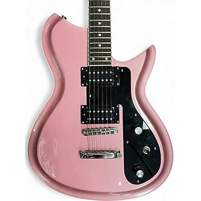 Used Rivolta Mondo Combinata Burgundy Mist Metallic Solid Body Electric Guitar