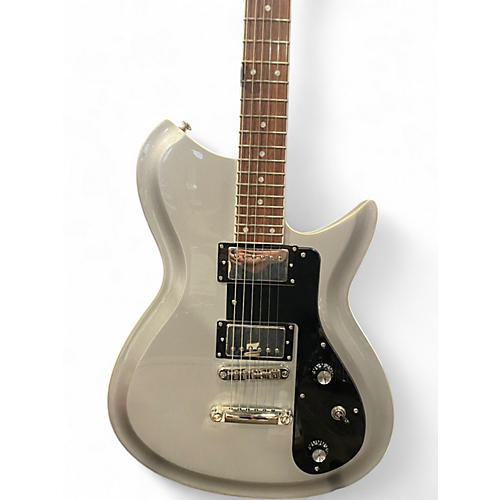 Used Rivolta Mondo Combinata Metallic Silver Solid Body Electric Guitar Metallic Silver