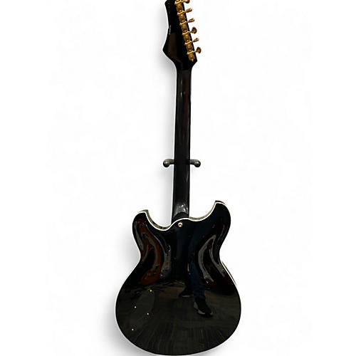 Used Rivolta REGATA Black Hollow Body Electric Guitar Black