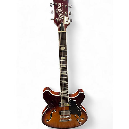 Used Rivolta REGATA CLASSICAL Sunburst Hollow Body Electric Guitar Sunburst