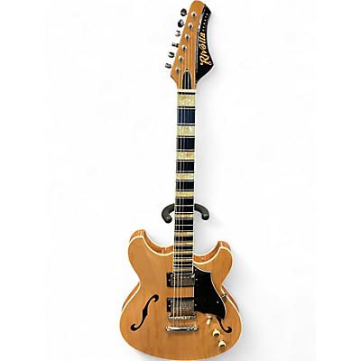Used Rivolta REGATA Natural Hollow Body Electric Guitar