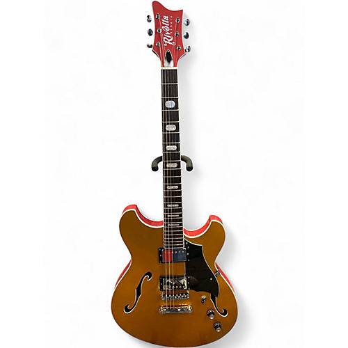 Used Rivolta Regata Classico Raccolto Metallic Hollow Body Electric Guitar Raccolto Metallic