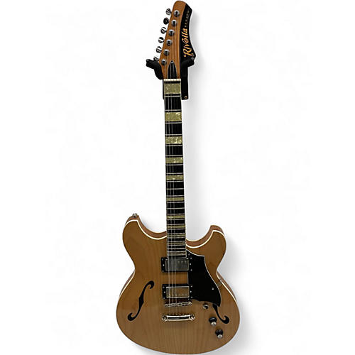 Used Rivolta Regata Natural Hollow Body Electric Guitar Natural