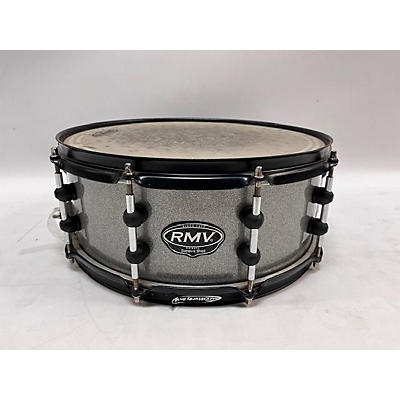 Used Rmv 14X5.5 Bapeva Drum Silver Sparkle