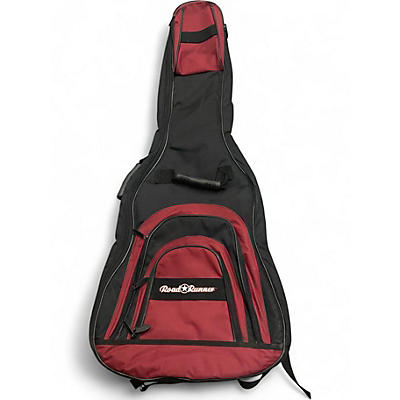 Used Road Runner red Acoustic Guitar Gig Bag