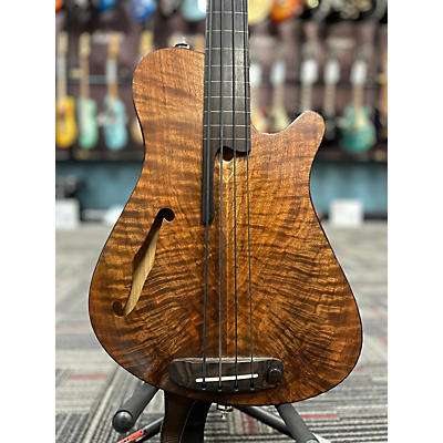 Used Rob Allen Mouse 30 Spalted Maple Electric Bass Guitar