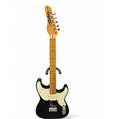 Used Robin Ranger black sparkle Solid Body Electric Guitar
