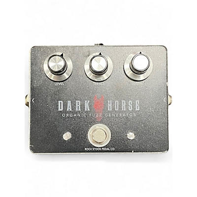 Used Rock Stock Pedal Co DARK HORSE ORGANIC FUZZ GENERATOR Effect Pedal