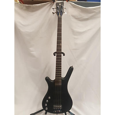 Used RockBass By Warwick CORVETTE Satin Black Electric Bass Guitar