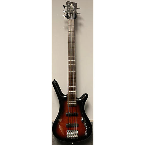 RockBass by Warwick Used RockBass By Warwick Corvette 4 Brown Sunburst Electric Bass Guitar Brown Sunburst