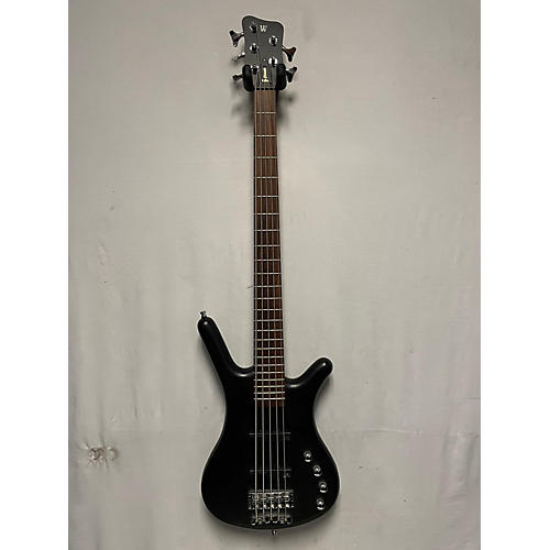 RockBass by Warwick Used RockBass By Warwick Corvette Black Electric Bass Guitar Black