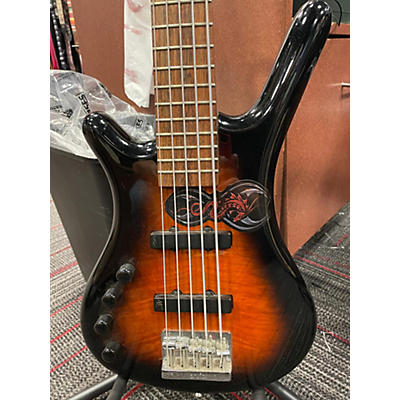 RockBass by Warwick Used RockBass By Warwick Corvette Classic 5 String Sunburst Electric Bass Guitar