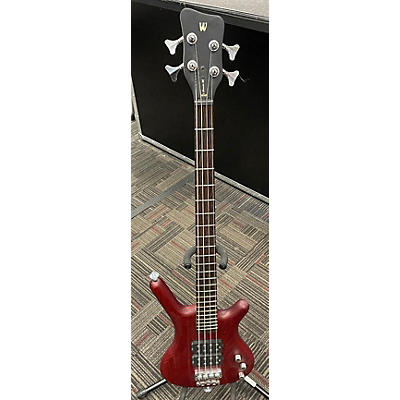 RockBass by Warwick Used RockBass By Warwick Corvette $$ Red Electric Bass Guitar