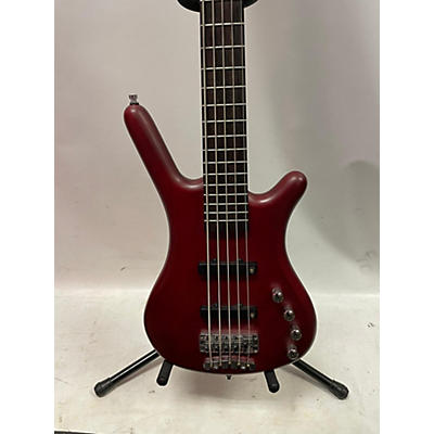 RockBass by Warwick Used RockBass By Warwick Corvette Red Electric Bass Guitar