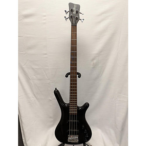 RockBass by Warwick Used RockBass By Warwick Corvette Trans Black Electric Bass Guitar Trans Black