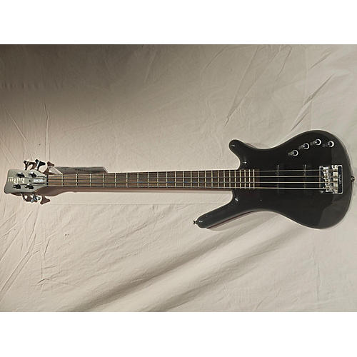 RockBass by Warwick Used RockBass By Warwick Corvette Trans Black Electric Bass Guitar Trans Black