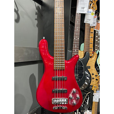 RockBass by Warwick Used RockBass By Warwick STREAMER LX 5 Red Electric Bass Guitar