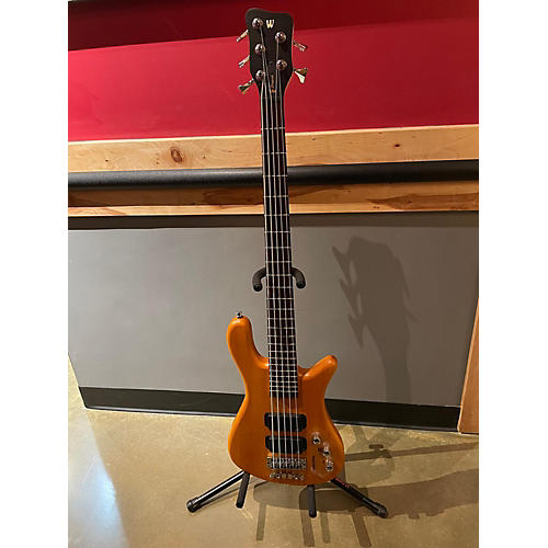 RockBass by Warwick Used RockBass By Warwick Streamer Standard 5st Honey Violin Transparent Electric Bass Guitar honey violin transparent