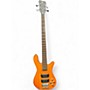 Used RockBass by Warwick CORVETTE 4 STRING ORANGE Electric Bass Guitar ORANGE