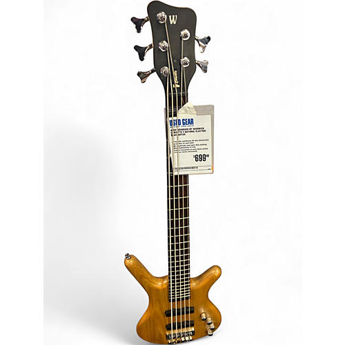 Used RockBass by Warwick CORVETTE 5 NATURAL Electric Bass Guitar NATURAL