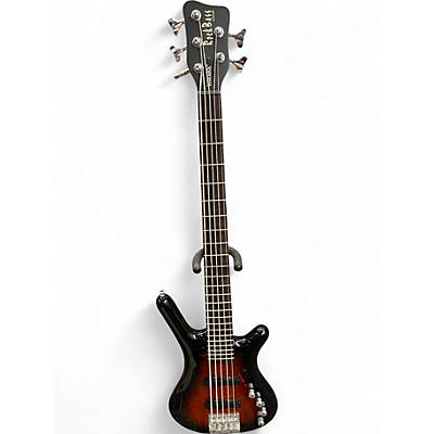 Used RockBass by Warwick CORVETTE 5 STRING 2 Color Sunburst Electric Bass Guitar