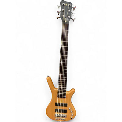 Used RockBass by Warwick CORVETTE 6 BASIC Natural Electric Bass Guitar