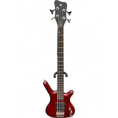 Used RockBass by Warwick CORVETTE BURGUNDY RED Electric Bass Guitar