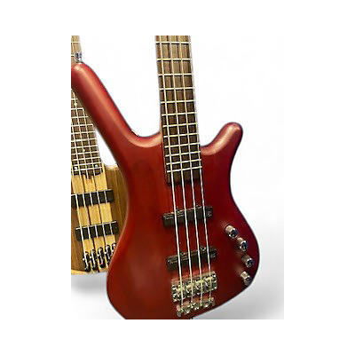 RockBass by Warwick Used RockBass by Warwick CORVETTE RED Electric Bass Guitar