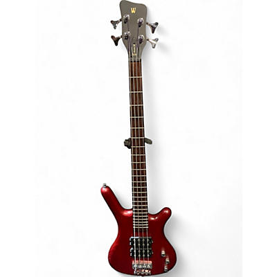 Used RockBass by Warwick CORVETTE $$ Red Electric Bass Guitar