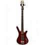 Used RockBass by Warwick Used RockBass by Warwick CORVETTE $$ Worn Cherry Electric Bass Guitar Worn Cherry