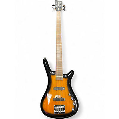Used RockBass by Warwick Corvette 2 Tone Sunburst Electric Bass Guitar