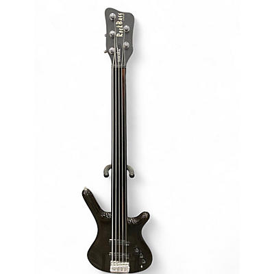 Used RockBass by Warwick Corvette 5 String Fretless Root Beer Electric Bass Guitar