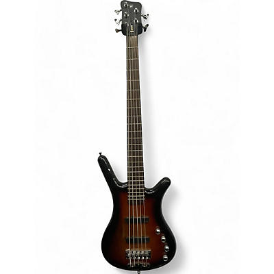 Used RockBass by Warwick Corvette 5 String Sunburst Electric Bass Guitar