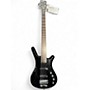 Used RockBass by Warwick Corvette Black Electric Bass Guitar Black