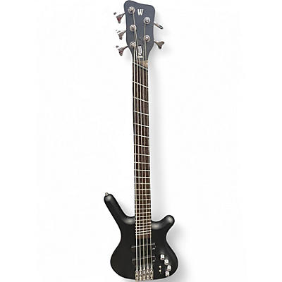 Used RockBass by Warwick Corvette Multiscale Black Electric Bass Guitar