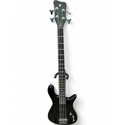 Used RockBass by Warwick STREAMER Black Electric Bass Guitar