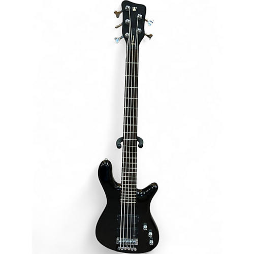 Used RockBass by Warwick STREAMER RBH Black Electric Bass Guitar Black