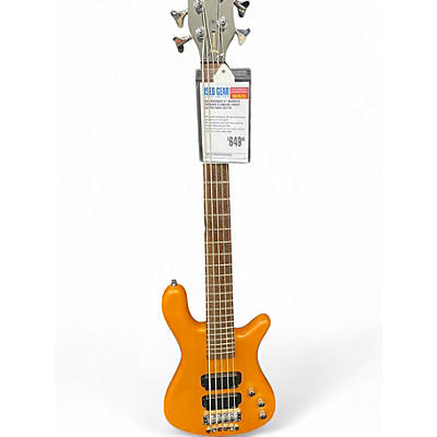 Used RockBass by Warwick STREAMER STANDARD Amber Electric Bass Guitar