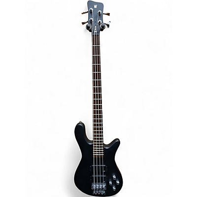Used RockBass by Warwick Streamer Black Electric Bass Guitar