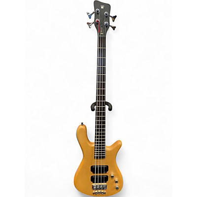 Used RockBass by Warwick Streamer Standard 4 Honey Violin Transparent Satin Electric Bass Guitar
