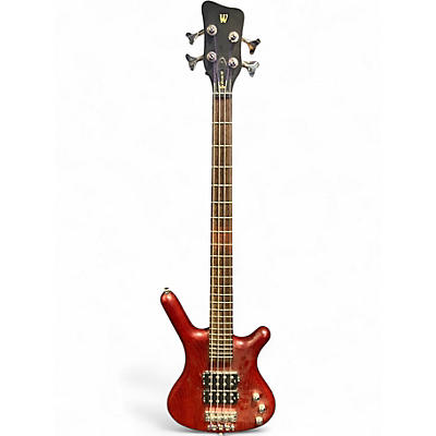 Used RockBass by Warwick corvette 4 Cherry Electric Bass Guitar