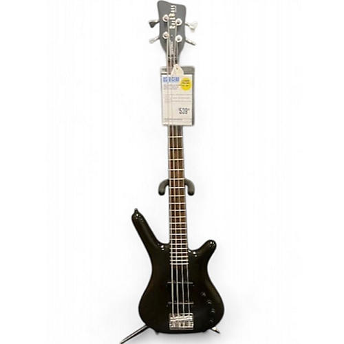 RockBass by Warwick Used RockBass by Warwick corvette Trans Black Electric Bass Guitar Trans Black