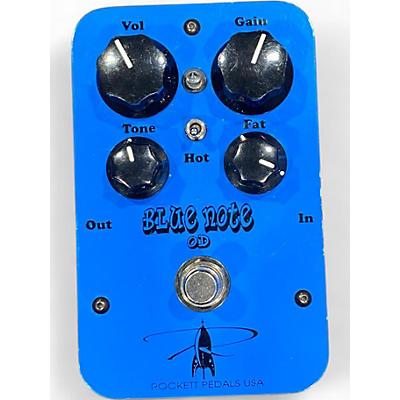 Used Rockett Pedals Usa Blue Note OD Effect Pedal