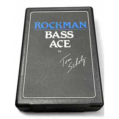 Used Rockman Bass Ace Headphone Amp Battery Powered Amp