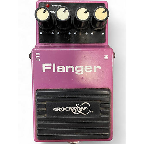 Used Rockson FLANGER Effect Pedal Package