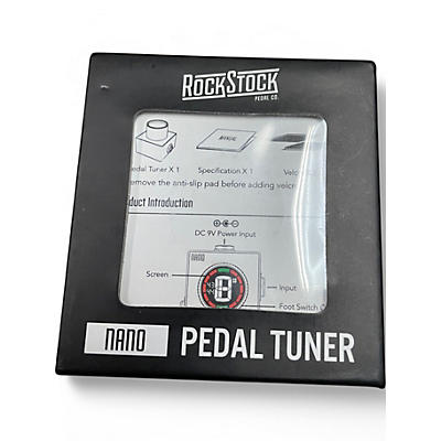 Used Rockstock nano pedal tuner Tuner Pedal