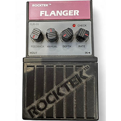 Used Rocktek FLANGER Effect Pedal