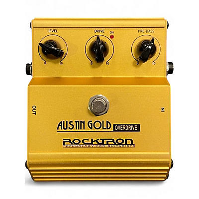 Used Rocktron Austin Gold Overdrive Effect Pedal
