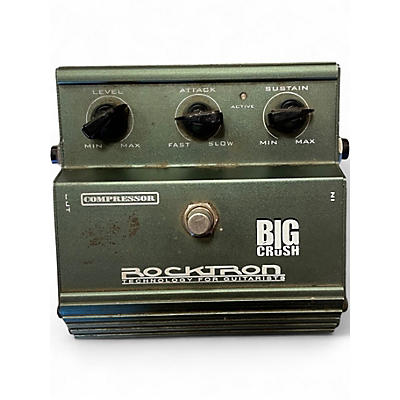 Used Rocktron Big Crusher Compressor Effect Pedal